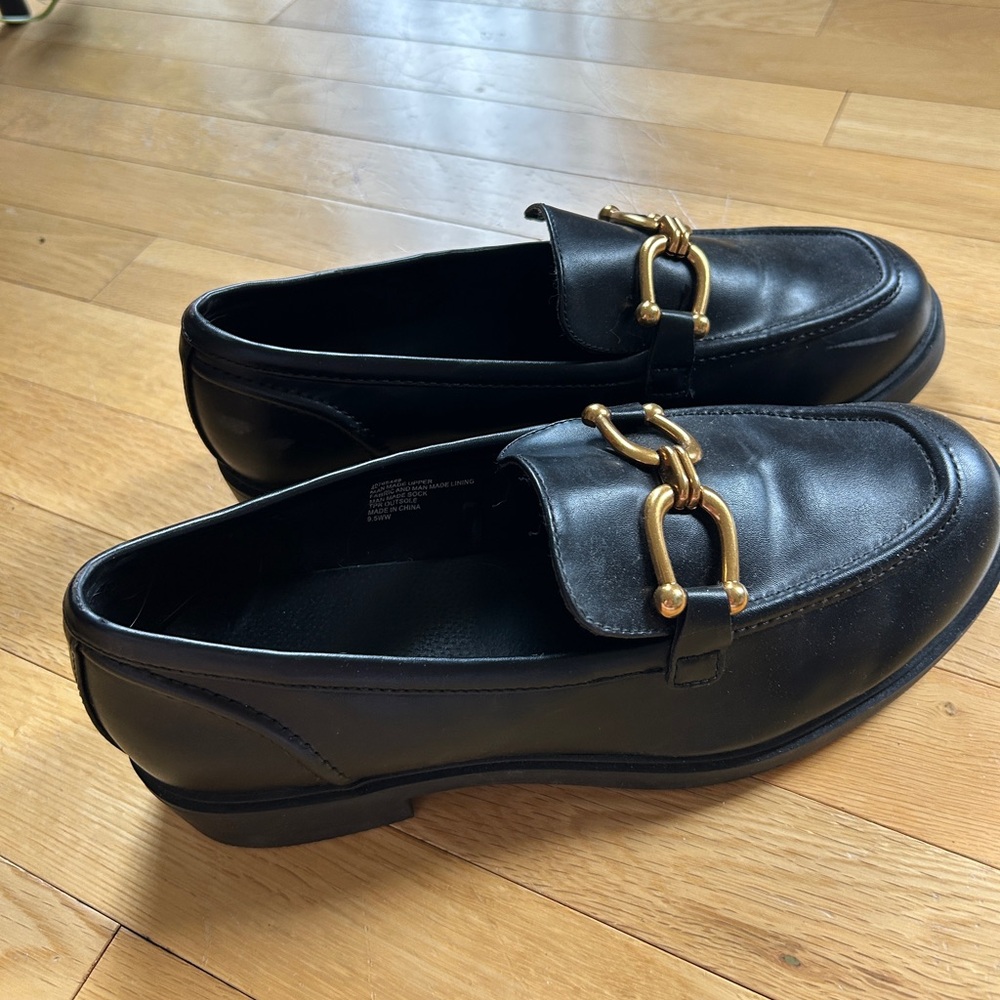 Torrid Wide Width Black Loafers